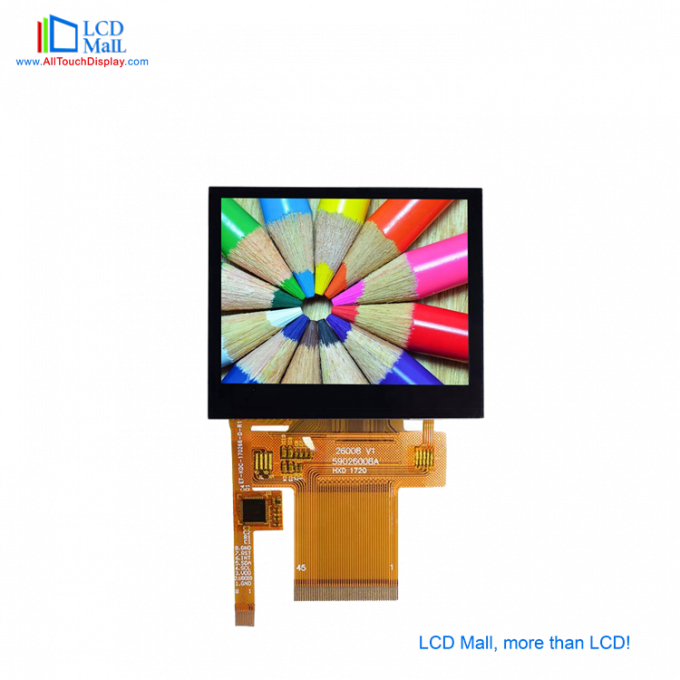 Vollsichtwinkel 3,5′ TFT LCD Touch Panel IPS-Display 24 BIT RGB SPI Schnittstelle 0