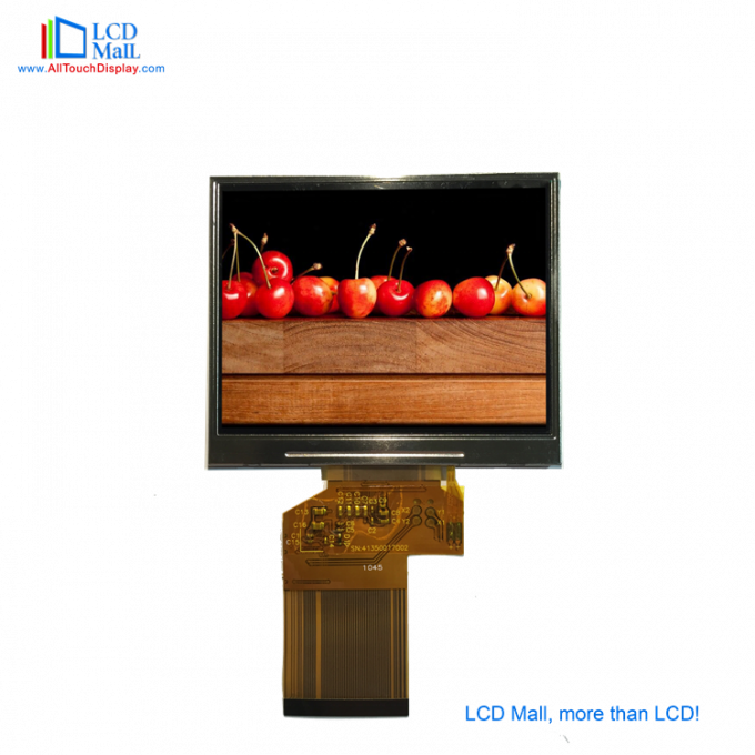 Vollsichtwinkel 3,5′ TFT LCD Touch Panel IPS-Display 24 BIT RGB SPI Schnittstelle 3