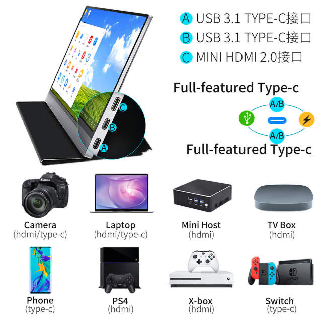 15.6 Zoll Industrie-LCD-Display TFT-LCD-Kapazität-Touchscreen 1920*RGB*1080 1