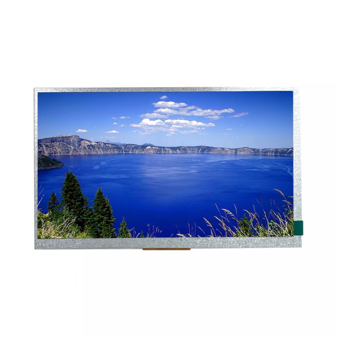 7.0 Zoll Landscape TFT LCD Modul 800*480 Auflösung 300nits 50pins RGB 24bit Schnittstelle für Autos 0