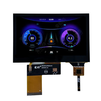 kaufen 4.3'' IPS 480*RGB*272 Tft Lcd Display 40 Pin RGB-Schnittstelle Kapazitiven Touchscreen online manufacture