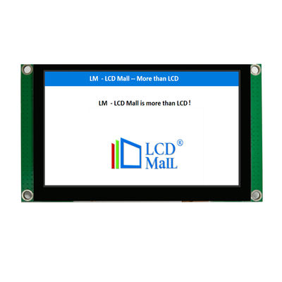 kaufen 5 Zoll 350nits Helligkeit WVGA TFT LCD Bildschirm 3/4 L SPI Schnittstelle mit CTP online manufacture
