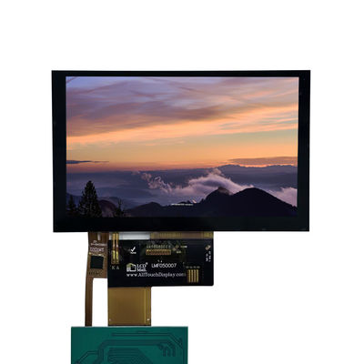 5 Zoll TFT-LCD-Bildschirm mit ST7265-G6 Antrieb IC mit RGB-Schnittstelle 800X480 Auflösung