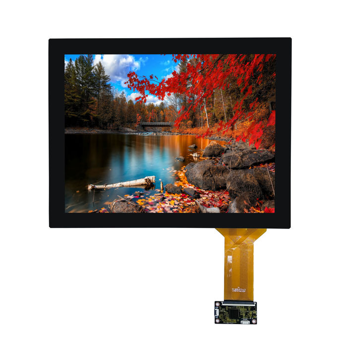 12.1-Zoll-Industrielle TFT-LCD-Anzeige mit LVDS-Schnittstellen T-CON-Board-Treiber-IC-LCD-Bildschirm 1024XRGBX768 0