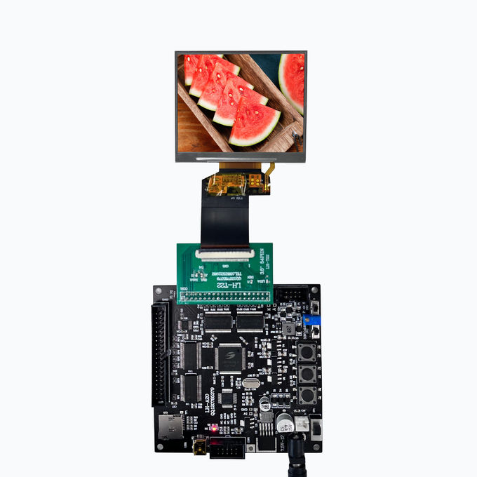 LCD Mall 3,5 Zoll benutzerdefiniertes Touch Panel TFT LCD Modul -20°C~70°C Betriebstemperatur 54pin für Industrie 0