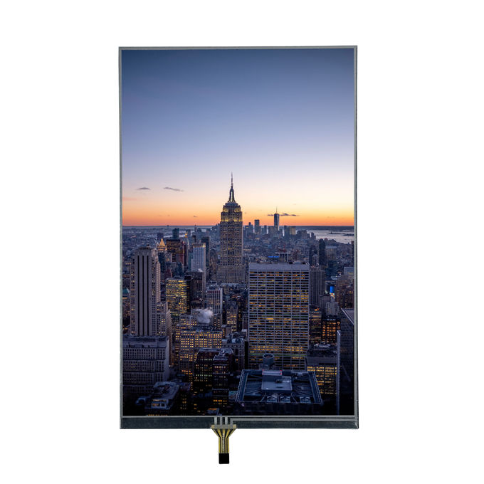 LCD Mall 8,0 Zoll TFT-LCD mit CTP-Speichertemperatur -20 °C 60 °C Schnittstelle LVDS Schnittstellen-Konnektor FH12-40S-0.5SH 0