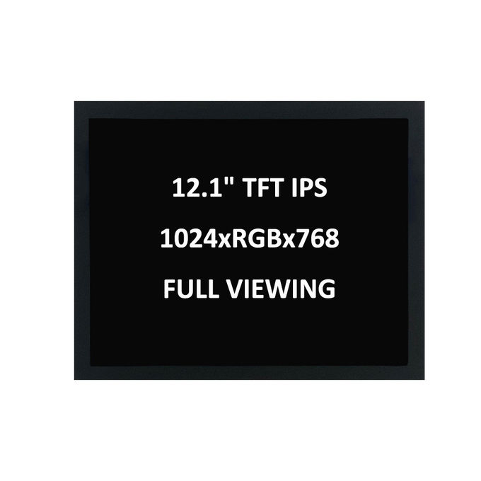 Anpassbares 12,1-Zoll-LCD-Display-Modul mit 1024*768 Auflösung und 20-Pin-LVDS-Schnittstelle 2